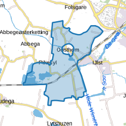 Verspreide huizen-Oosthem