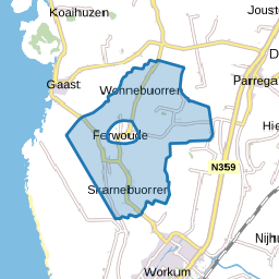 Verspreide huizen Ferwoude