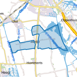 Verspreide huizen Jutrijp