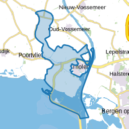 Verspreide huizen Tholen