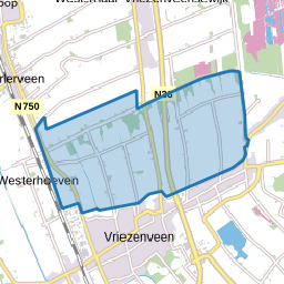 Verspreide huizen Vriezenveen-Noord