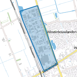 Verspreide huizen Vriezenveen West Industrieterrein