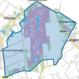Verspreide huizen Westerhaar-Vriezenveensewijk-Oost