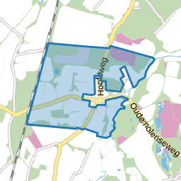 Verspreide huizen Oudemolen