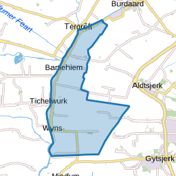 Verspreide huizen Wyns