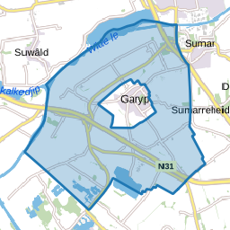 Verspreide huizen Garyp