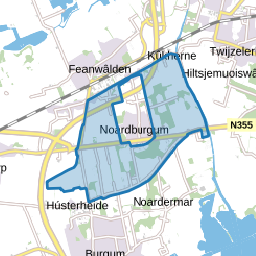 Verspreide huizen Noordburgum
