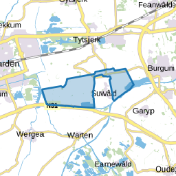 Verspreide huizen Suwâld