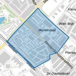 Egelantierstraat, Mariëndaalstraat e.o.