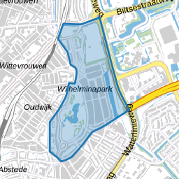 Wilhelminapark en omgeving