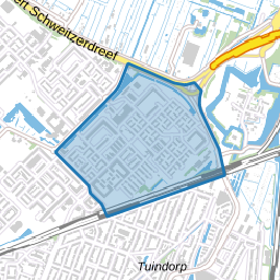 Wolga- en Donaudreef en omgeving