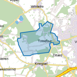 Verspreide huizen Groote Aard en Vliet