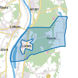 Verspreide huizen Lomm