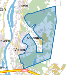 Verspreide huizen Velden