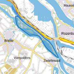 Recreatiestrook Brielse Maas