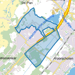 Verspreide huizen Raaphorst en in poldergebied