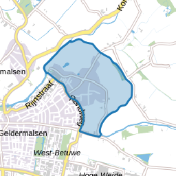 Verspreide huizen Oostzijde