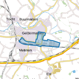 Verspreide huizen Zuidzijde