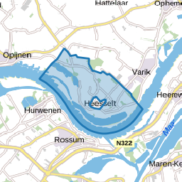 Verspreide huizen Heesselt