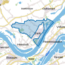 Verspreide huizen Varik