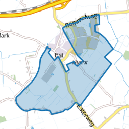 Verspreide huizen Est