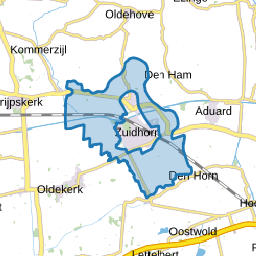 Verspreide huizen Zuidhorn
