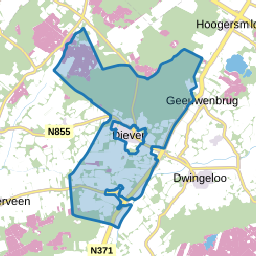 Verspreide huizen Diever