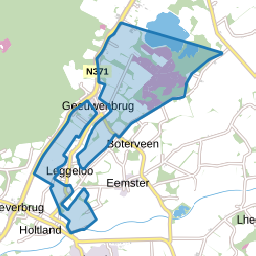 Verspreide huizen Geeuwenbrug