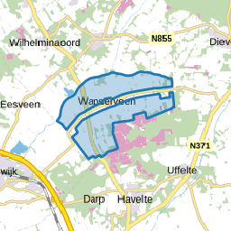 Verspreide huizen Wapserveen