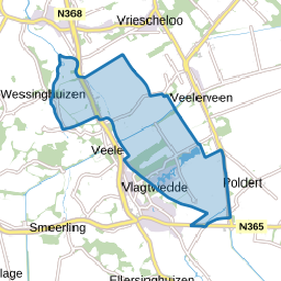 Verspreide huizen Bourtange