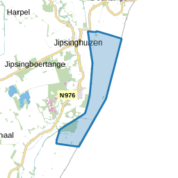 Verspreide huizen ten oosten van Ruiten A-kanaal