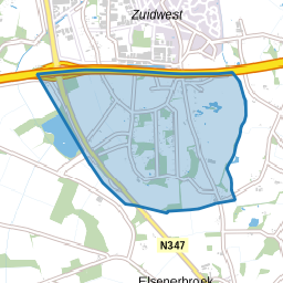 Verspreide huizen Zuiderveld