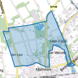 Verspreide huizen Lage Egge en omgeving