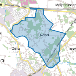 Verspreide huizen Notter