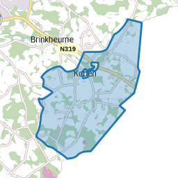 Verspreide huizen Kotten