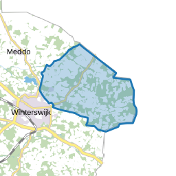 Verspreide huizen Ratum, Henxel, Huppel