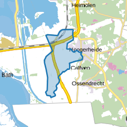 Verspreide huizen Woensdrecht