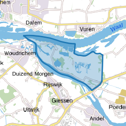 Verspreide huizen in het Munnikenland
