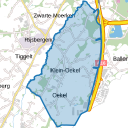 Verspreide huizen in het Oosten