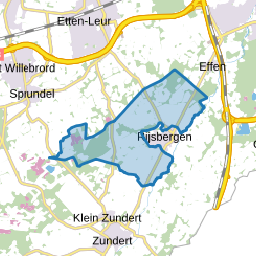 Verspreide huizen in het Westen