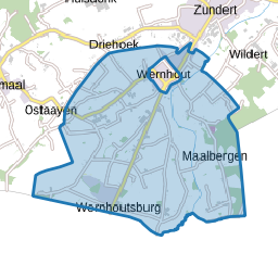 Verspreide huizen Wernhout