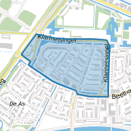 Klarinetsingel en omgeving
