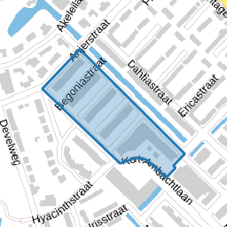 Bloemenbuurt B(egonia) - C(rocus)