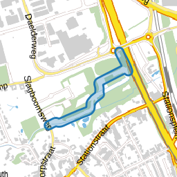 Voetpad onder de Daalde