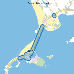 Brouwersdam binnenzijde