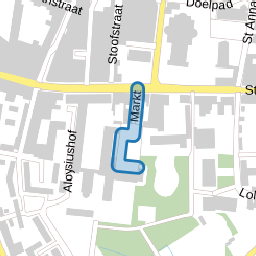 Achter 't postkantoor