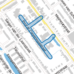 Prof dr Cleveringastraat