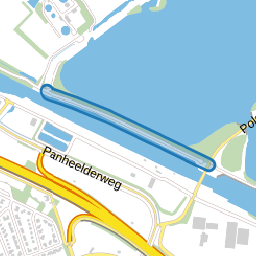 Fietspad langs kanaal