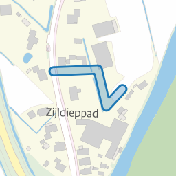 Zijldieppad