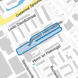 Wethouder Hillenaarplantsoen